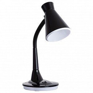  настольная лампа  Desk черная E27  (Италия)