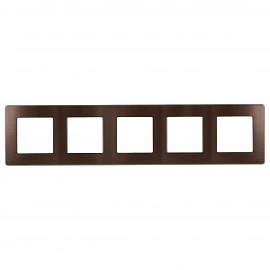 Рамка на 5 постов Эра 12 12-5105-13 Рамка на 5 постов Эра 12 12-5105-13