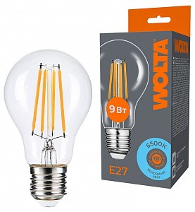 Лампа светодиодная [LED] Wolta E27 9W 6500K
