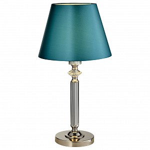 Интерьерная настольная лампа  Viore зеленая E27  (Италия)