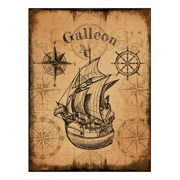 

Картина (30х40 см) Galleon HE-101-444, (30х40 см) Galleon HE-101-444, Бежевый;коричневый