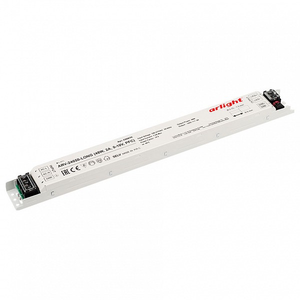 

Блок питания 24В 48Вт ARV-24050-LONG (48W, 2A, 0-10V, PFC), 24В 48Вт ARV-24050-LONG (48W, 2A, 0-10V, PFC)