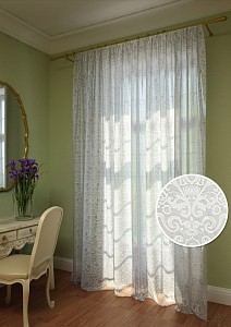 Гардина Milla - SH 450x275 см., цвет слоновая кость