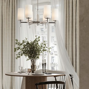 Люстра на штанге Freya Chic FR2031PL-08N (Германия)