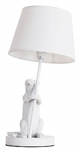 Настольная лампа декоративная Gustav A4420LT-1WH