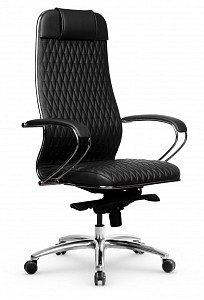 Кресло офисное KL-1.04, черный, экокожа