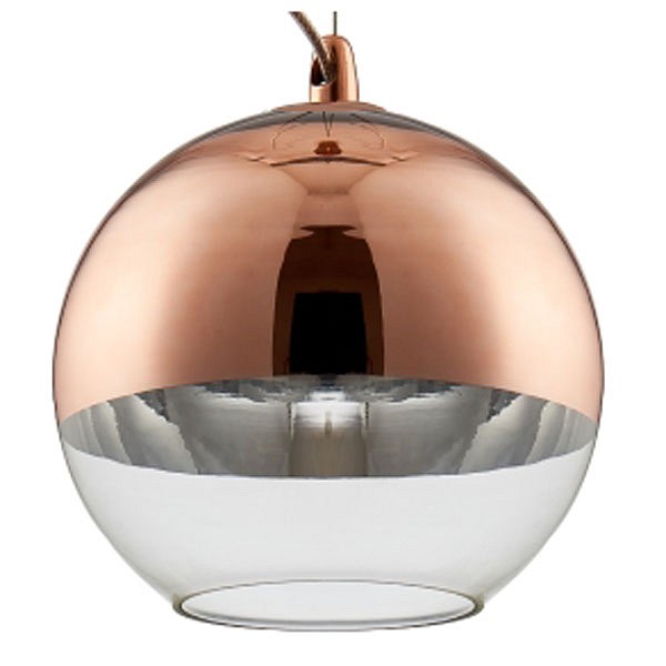 фото Подвесной светильник Woody WOODY SP1 D200 COPPER Ideal lux