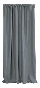 Портьера Волшебная ночь 165x270 см., цвет серый
