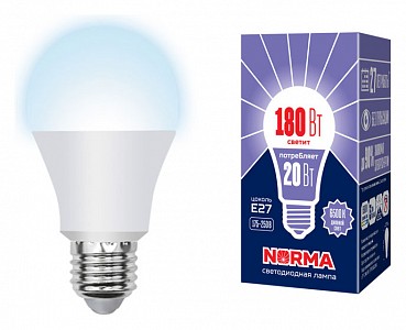 Лампа светодиодная [LED] Volpe E27 20W 6500K