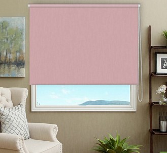 Рулонная штора Blackout 68x170 см., цвет розовый кварц 