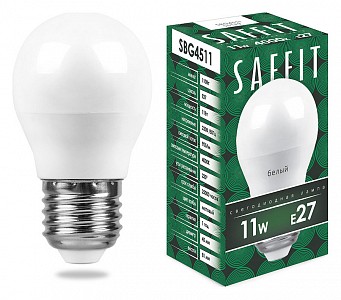 Лампа светодиодная [LED] Feron Saffit E27 11W 4000K