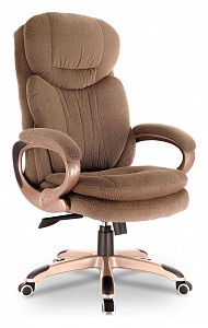 Кресло офисное Boss, коричневый, текстиль