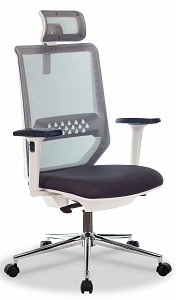Кресло офисное MC-W612N-H, темно-серый, текстиль, ткань-сетка