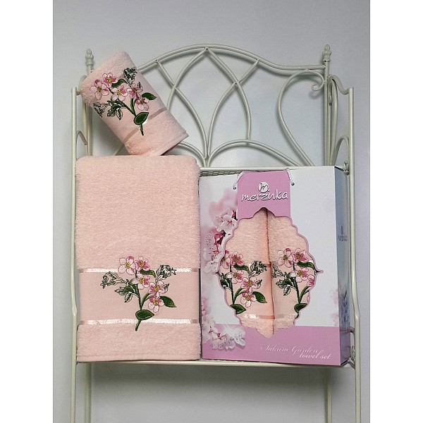 

Набор полотенец для ванной Sakura Garden, Sakura Garden, Пудровый