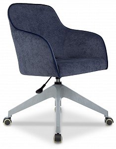 Кресло офисное CH-380GL, синий, ткань