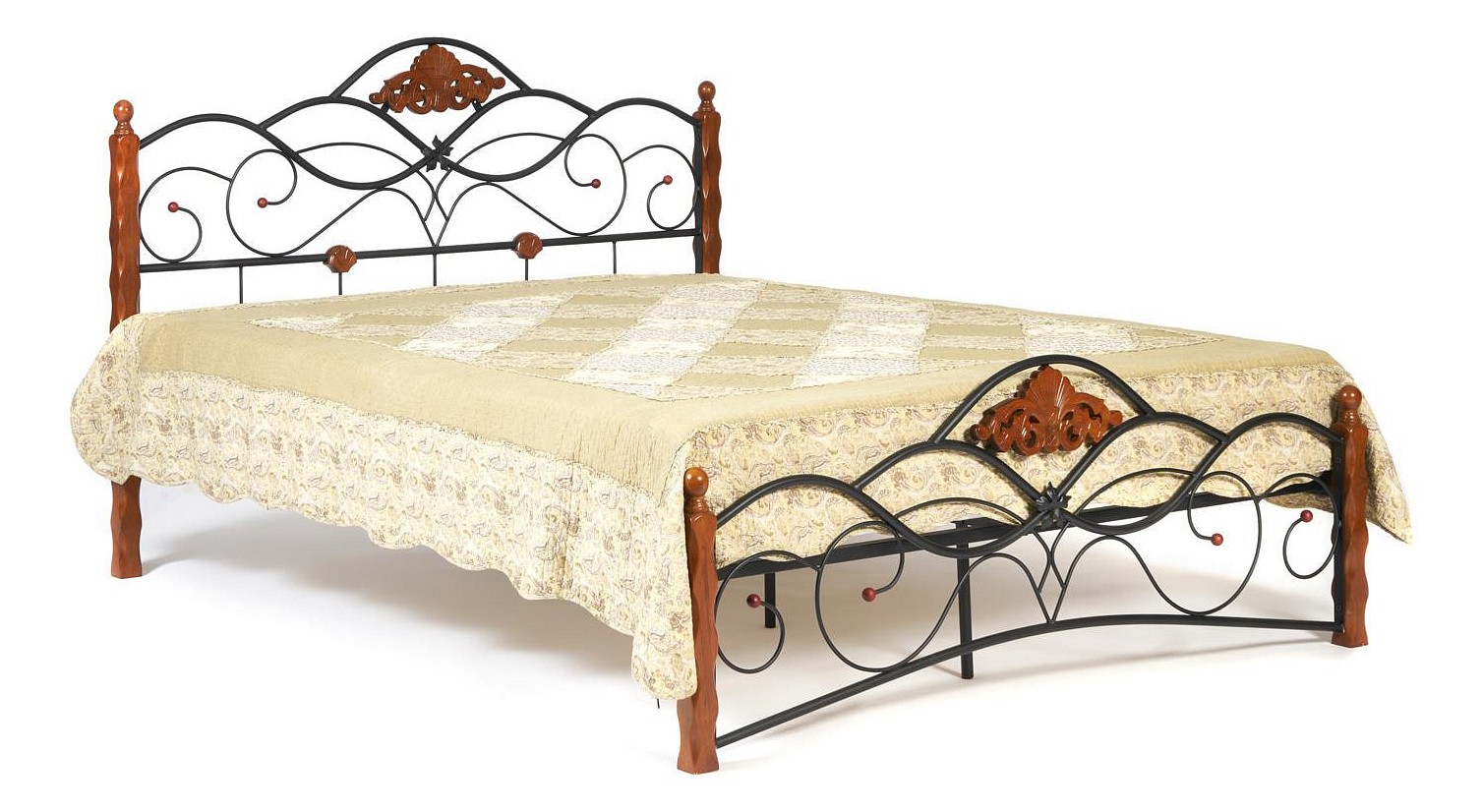 Кровать кованая канцона canzona основание 120 см x 200 см