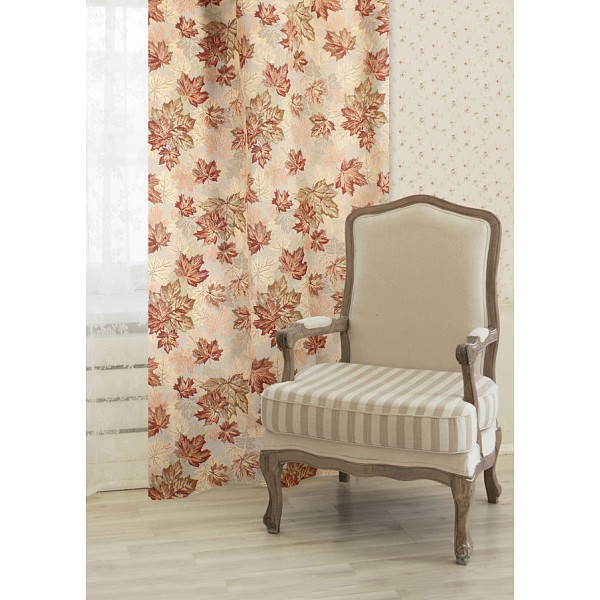 

Портьера (140x270 см) 2шт. Boston Waltz, Бежевый, Портьера (140x270 см) 2шт. Boston Waltz