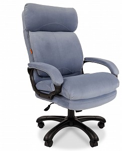Кресло офисное Home 505, голубой, велюр