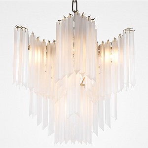 Подвесная люстра Imperiumloft Chandelier Pulsar White Glass 84744-22 (Китай)