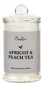 Свеча ароматическая (6x11 см) Apricot & Peach ARC-21