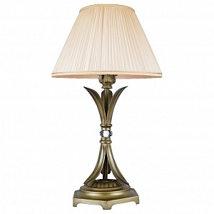 Интерьерная настольная лампа  Antique желтая E27  (Италия)