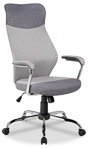 Компьютерное кресло Q-319, светло-серый, темно-серый, ткань