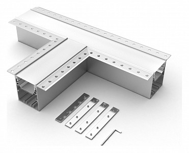 Соединитель угловой T-образный накладной S-LUX 030133