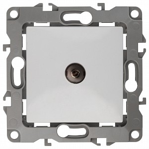 ТВ-розетка проходная без рамки Эра 12 12-3102-01