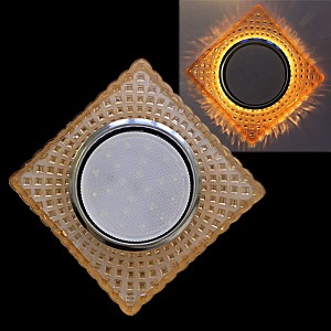 Встраиваемый светильник 53401-9.0-001PL GX53+LED4W TEA