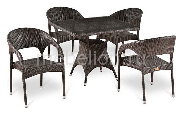 Набор уличный Afina T220BT/Y90C-W51 Brown 4Pcs
