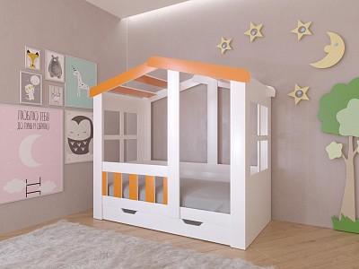 Кровать для детской комнаты Астра RVM_ASTRADYA-35-4