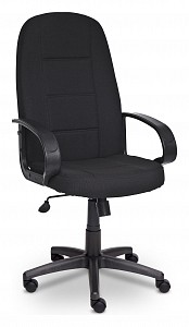 Кресло офисное , черный, текстиль