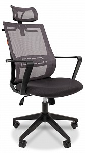 Кресло Chairman 545, серый, акрил сетчатый, текстиль
