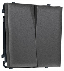 Выключатель двухклавишный без рамки MS MS653010