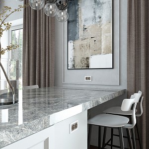 Розетка двойная с заземлением, без рамки дымчатый W1272004
