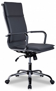 Кресло офисное CLG-617 LXH-A, серый, кожа PU