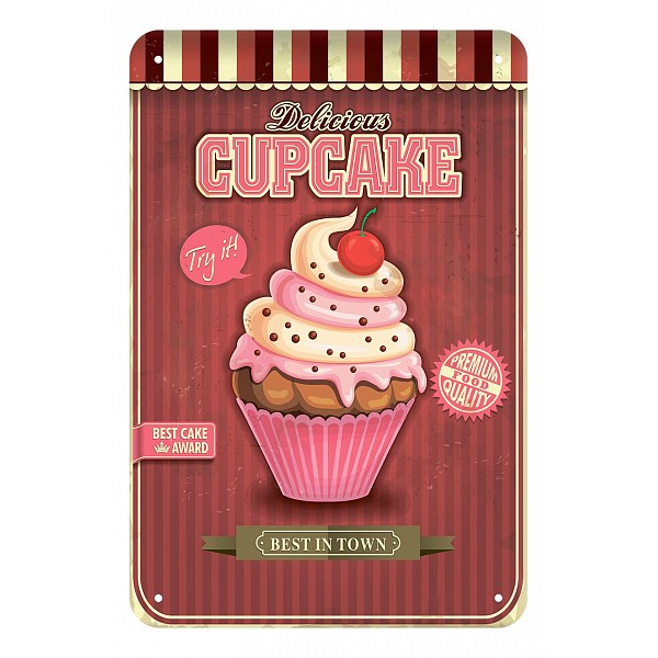 фото Панно (20x30 см) Cupcakes TM-113-122 Ekoramka
