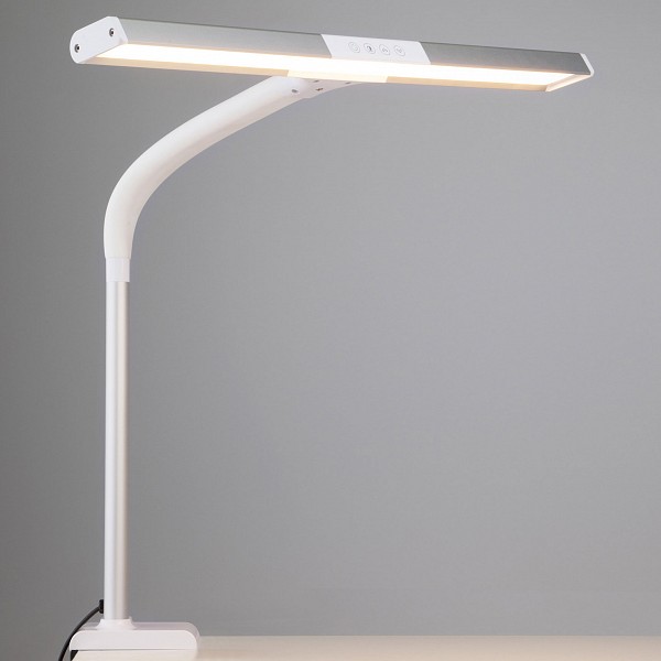 Настольная лампа офисная Designer 80500/1 белый 9W Eurosvet EV_84518