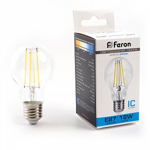 Лампа светодиодная [LED] Feron E27 15W 6400K