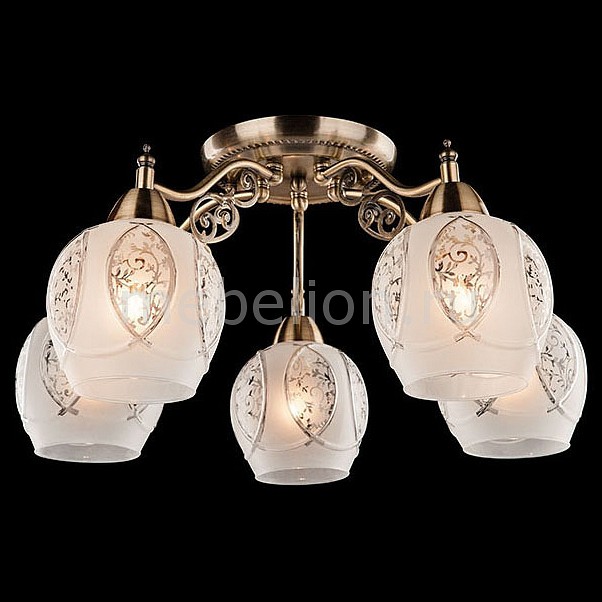 

Потолочная люстра 70026/5 античная бронза