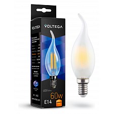 Лампа светодиодная Crystal E14 220В 6Вт 2800К VG10-CW2E14warm6W-F