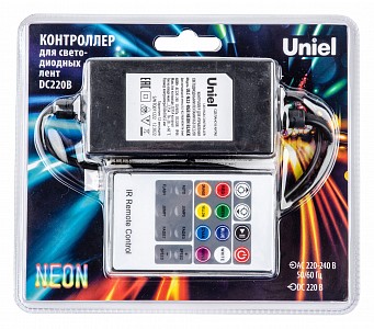 Контроллер-регулятор цвета RGB с пультом ДУ ULC-N22-RGB UL-00010579