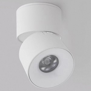 Накладной светильник Metrica 115-12W-D70-4K-55DG-WH