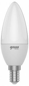 Лампа светодиодная [LED] Gauss E14 5.5W 4100K