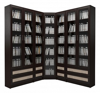 Шкаф книжный Мебелайн-40