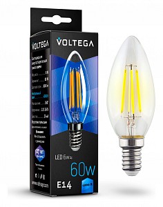 Лампа светодиодная [LED] Voltega E14 6W 4000K