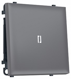 Выключатель самовозвратный одноклавишный с подсветкой, без рамки MS MS862055