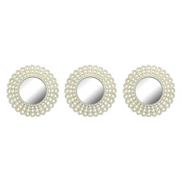 

Набор из 3 зеркал (28.5 см) Galaxy GLX-51 Ivory, (28.5 см) Galaxy GLX-51 Ivory