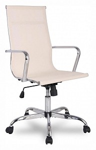 Кресло офисное H-966F-1, бежевый, текстиль