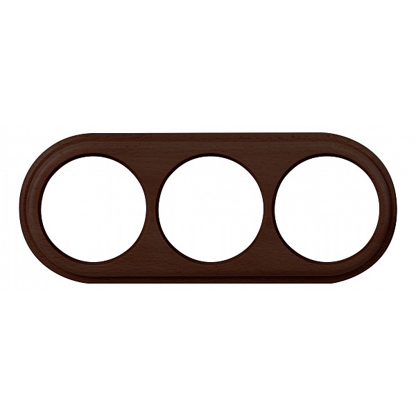 

Рамка на 3 поста WL15-frame-03 a037245, Венге, WL15-frame-03 a037245